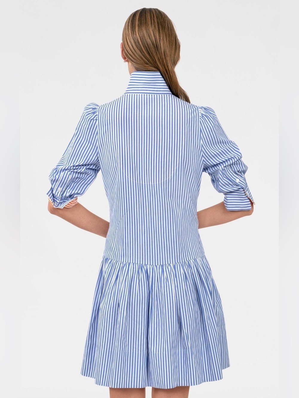 Gretchen Scott So Sweet Cotton Dress - Stripe size S pristine condition - Picture 3 of 8